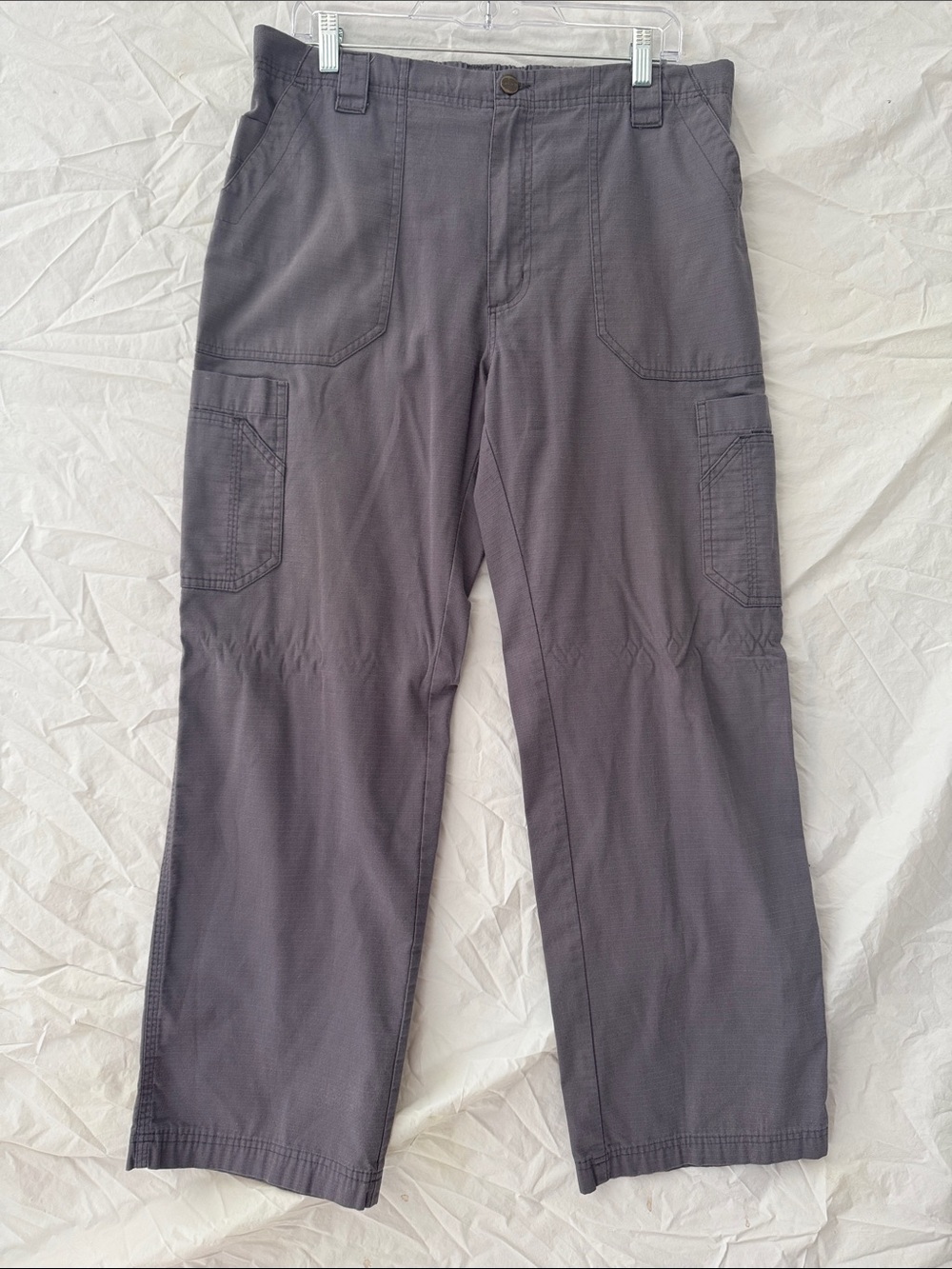 Carhartt Y2K Women's Wide Leg Cargo Pants in Dark Gray